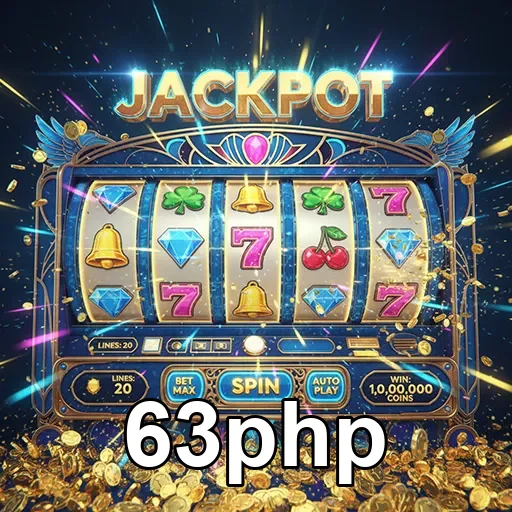 Player enjoying mobile slots at 63php on a smartphone
